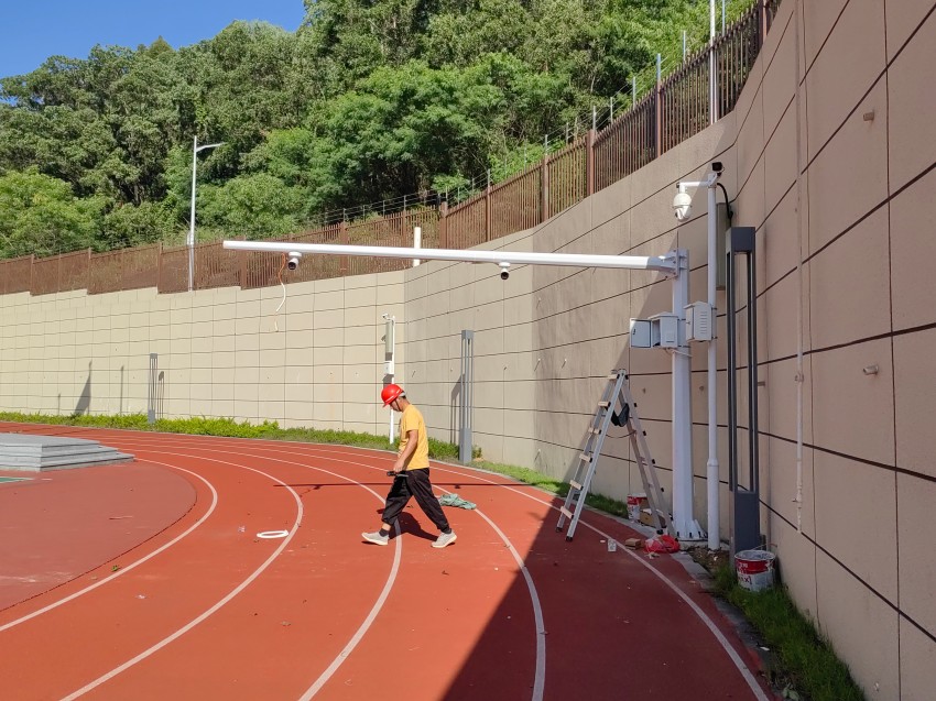 数字化智慧操场在湖南娄底第五小学投入使用